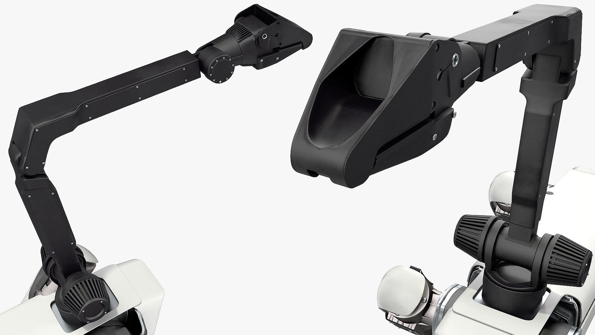 Dog Robot Generic Rigged for Cinema 4D 3D model_24