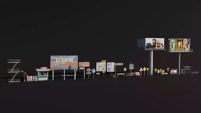 Asset Pack 1 City Decoration