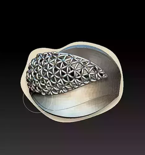 ring46 flower of life ring