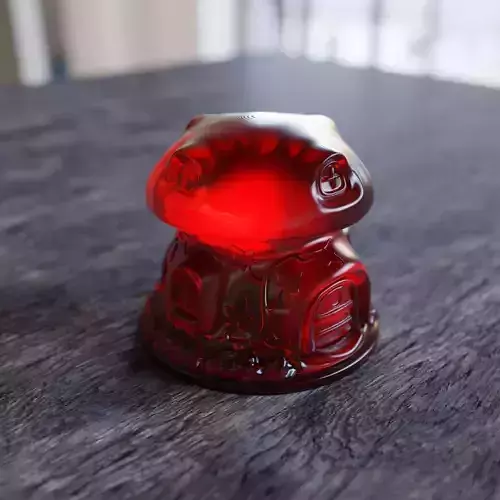 MUSHROOM HOUSE 3D print model