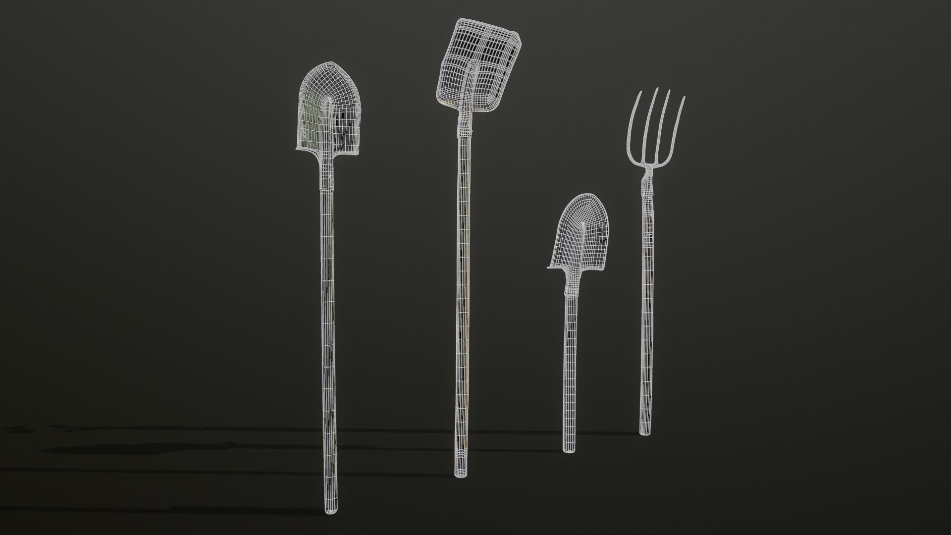 Scan Tools Pack - Props Low-poly 3D model_3
