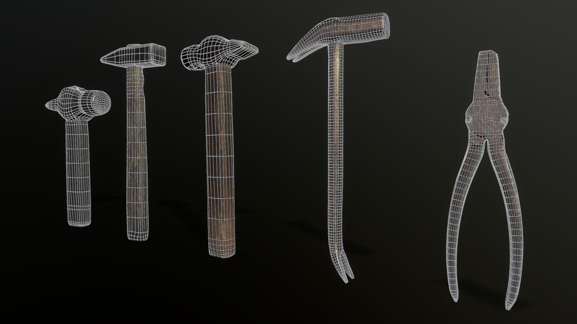 Scan Tools Pack - Props Low-poly 3D model_7