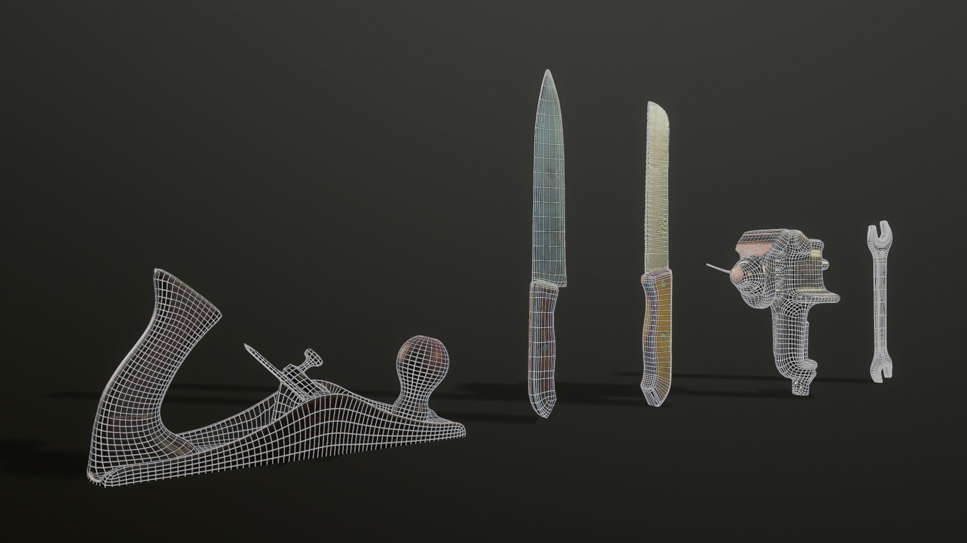 Scan Tools Pack - Props Low-poly 3D model_9