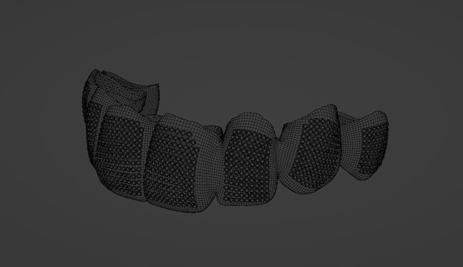 Grillz with diamonds 3D model_6