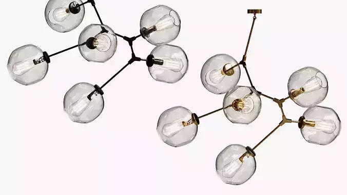 CHANDELIER  BRANCHING BUBBLE 
