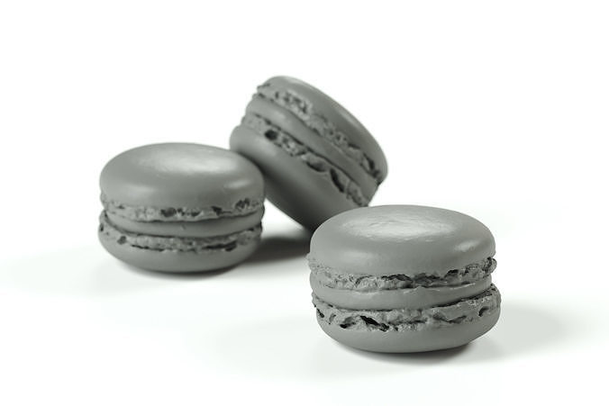POLYPASTA - Macaron 01 3D model 6