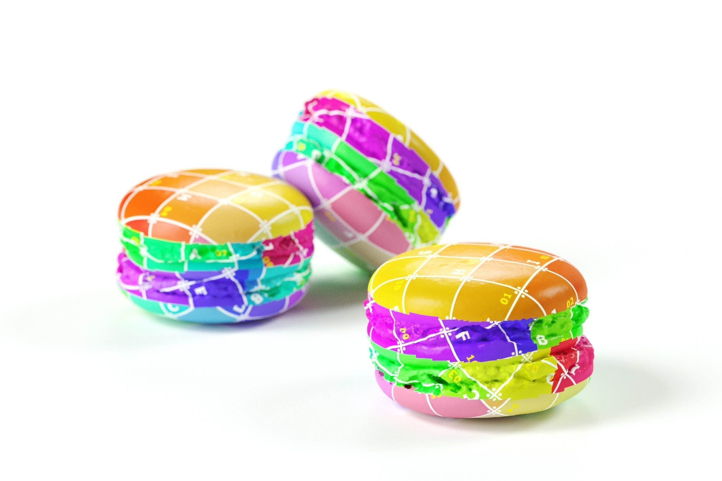 POLYPASTA - Macaron 01 3D model_6