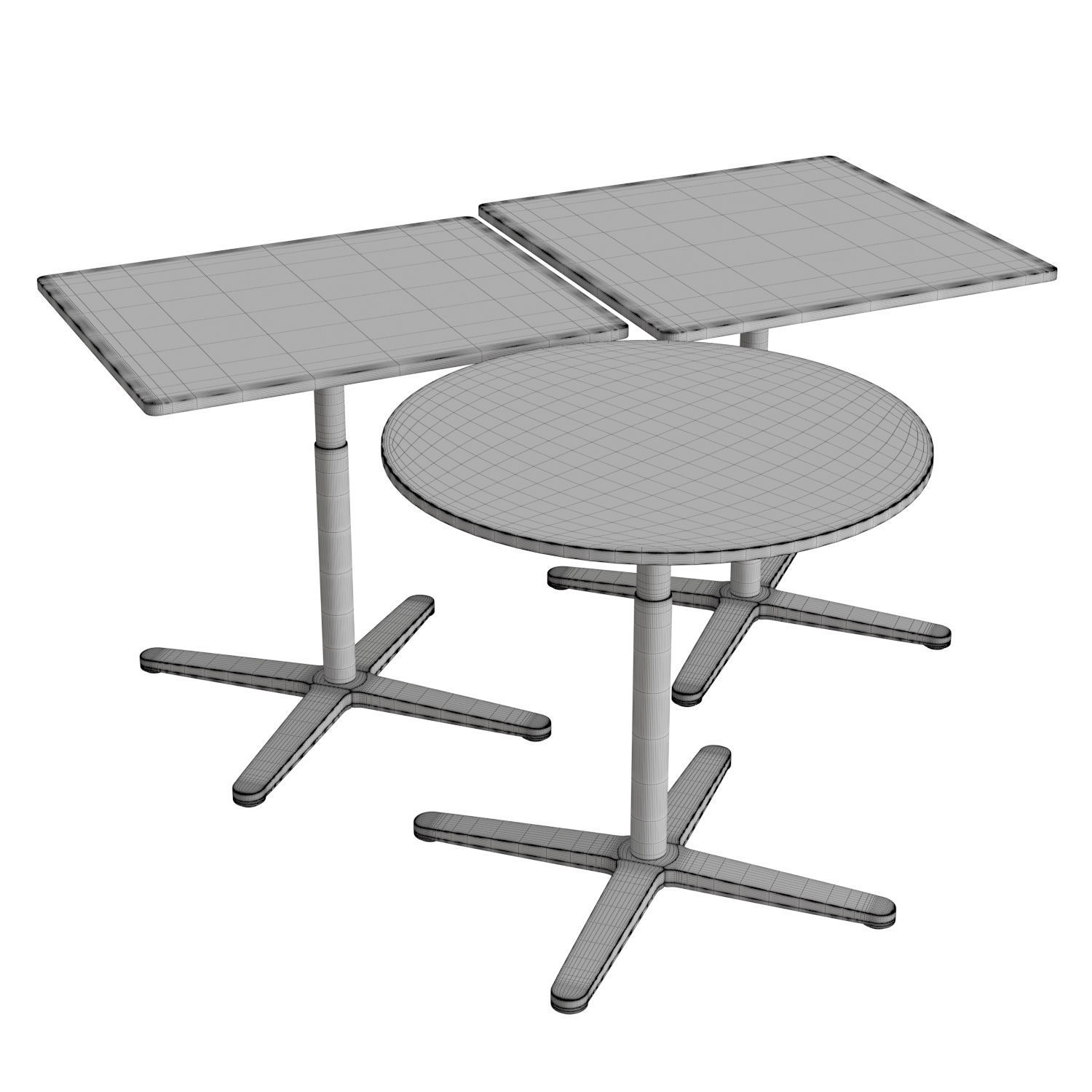 Super Fold Table 3D model_4