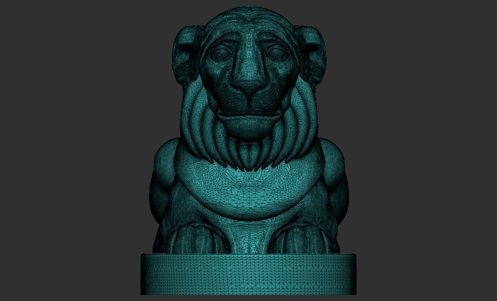 Tutankhamun  sekhmet Lion of Amenhotep 3D Printing model 3D print model_3