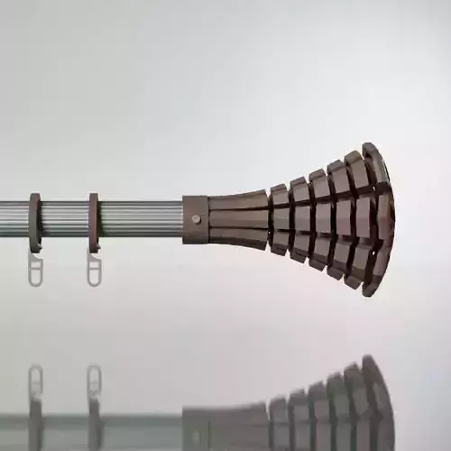  Finial for curtain rods