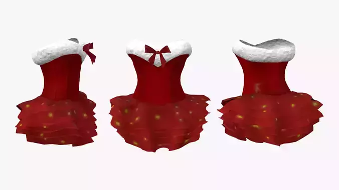 Tutu Skirt Xmas Dress