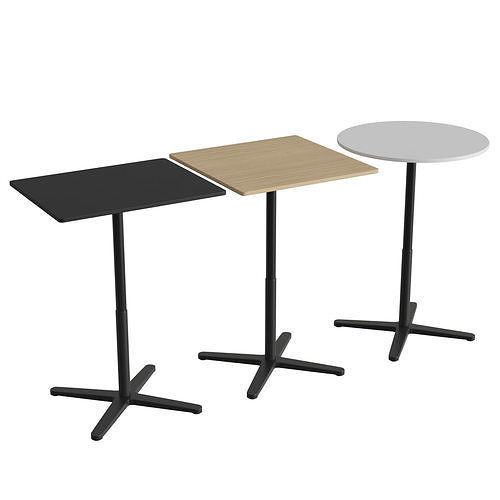 Super Fold Table High 3D model