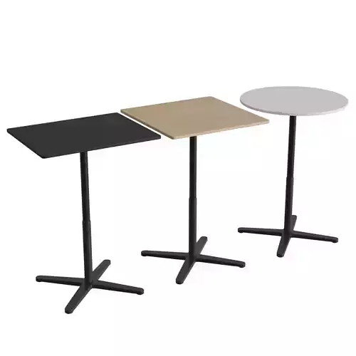 Super Fold Table High 3D model