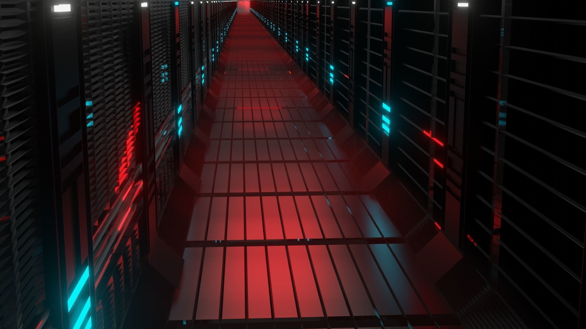 4K Seamless Train Loop  Free 3D model_3