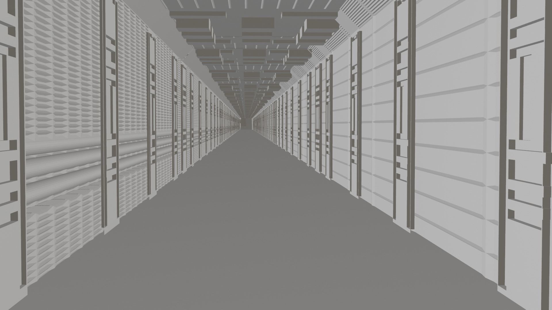 4K Seamless Train Loop  Free 3D model_5