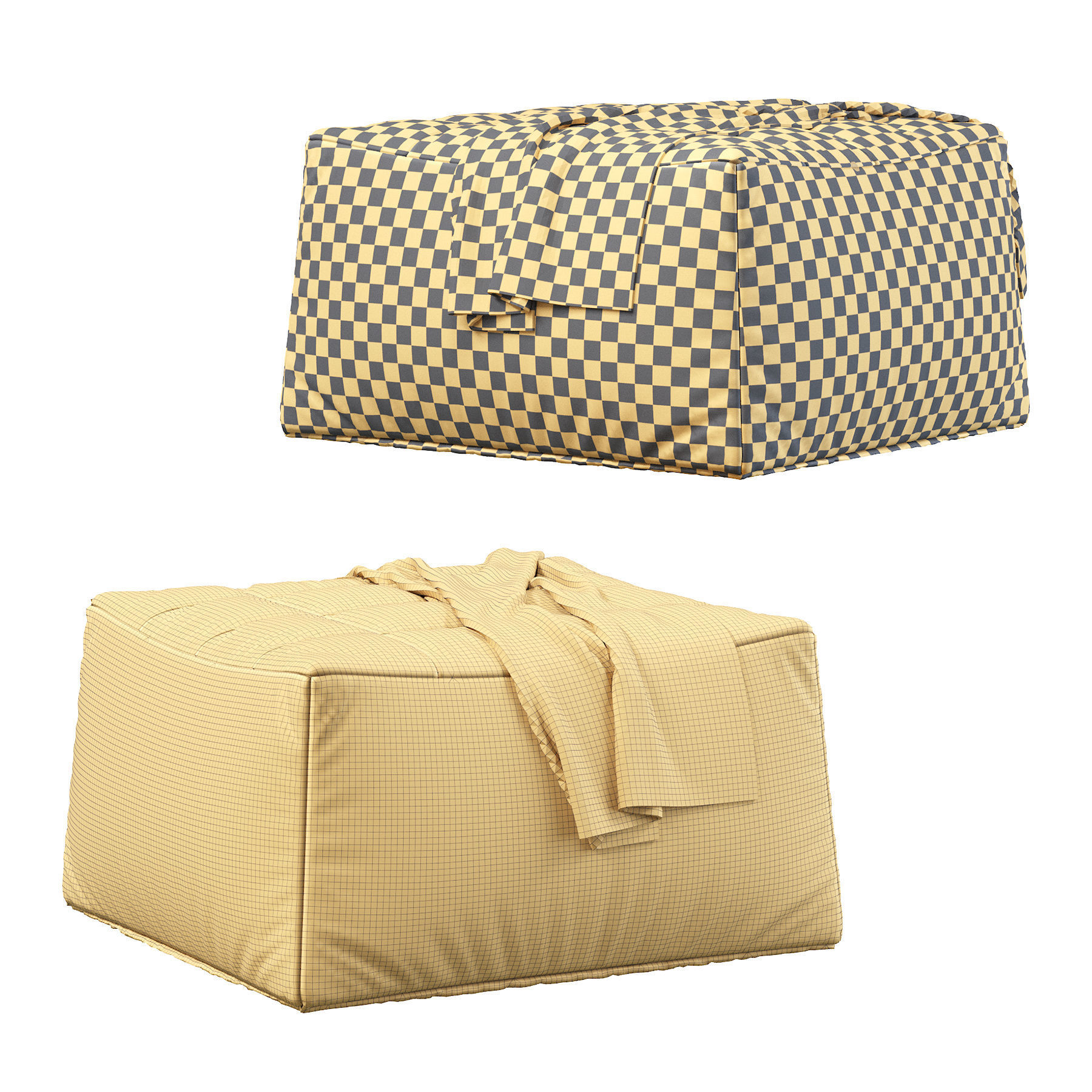 Nano Pouf 3D model_4