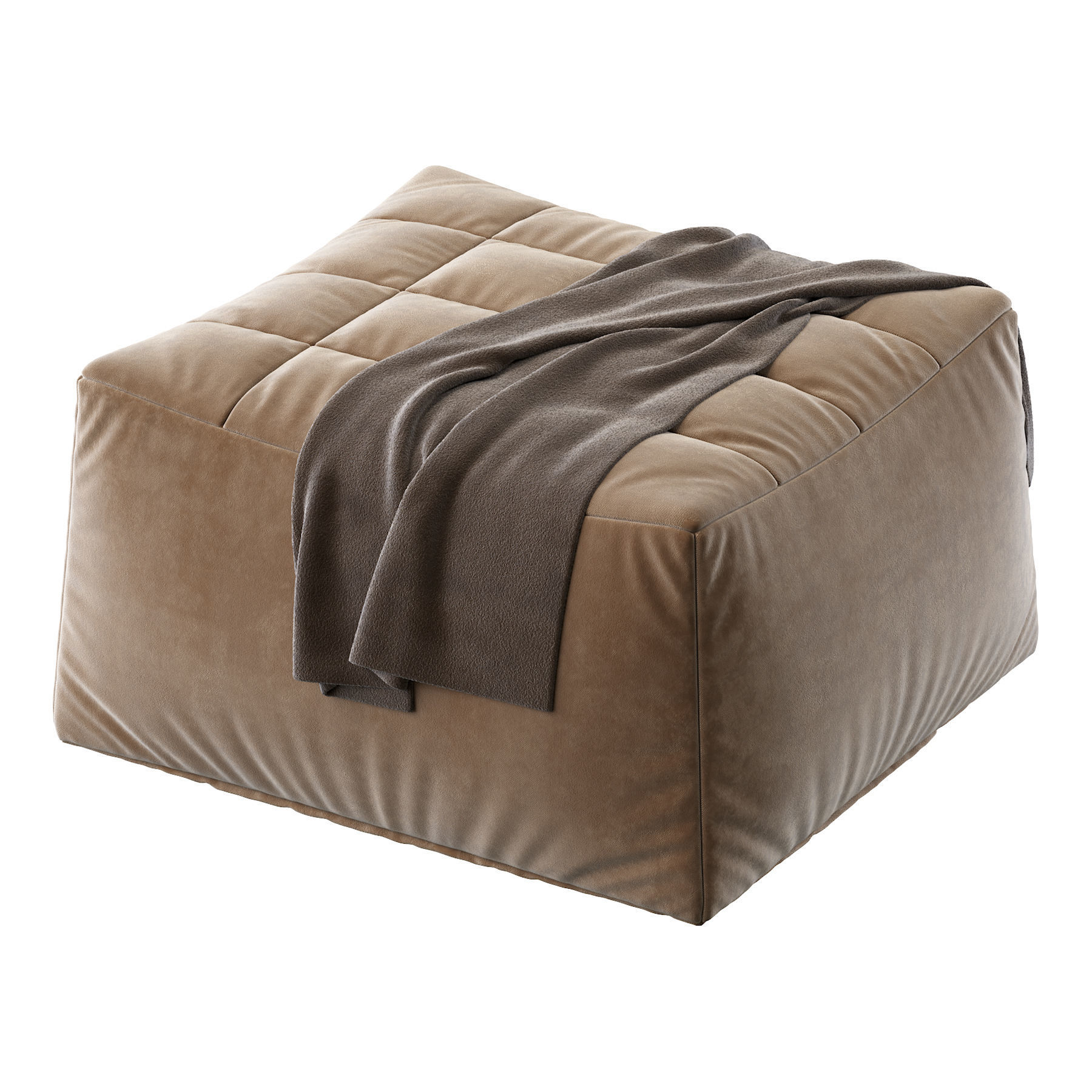 Nano Pouf 3D model_1