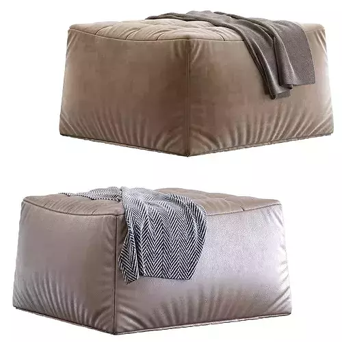 Nano Pouf 3D model 4