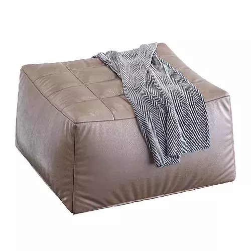 Nano Pouf 3D model 3