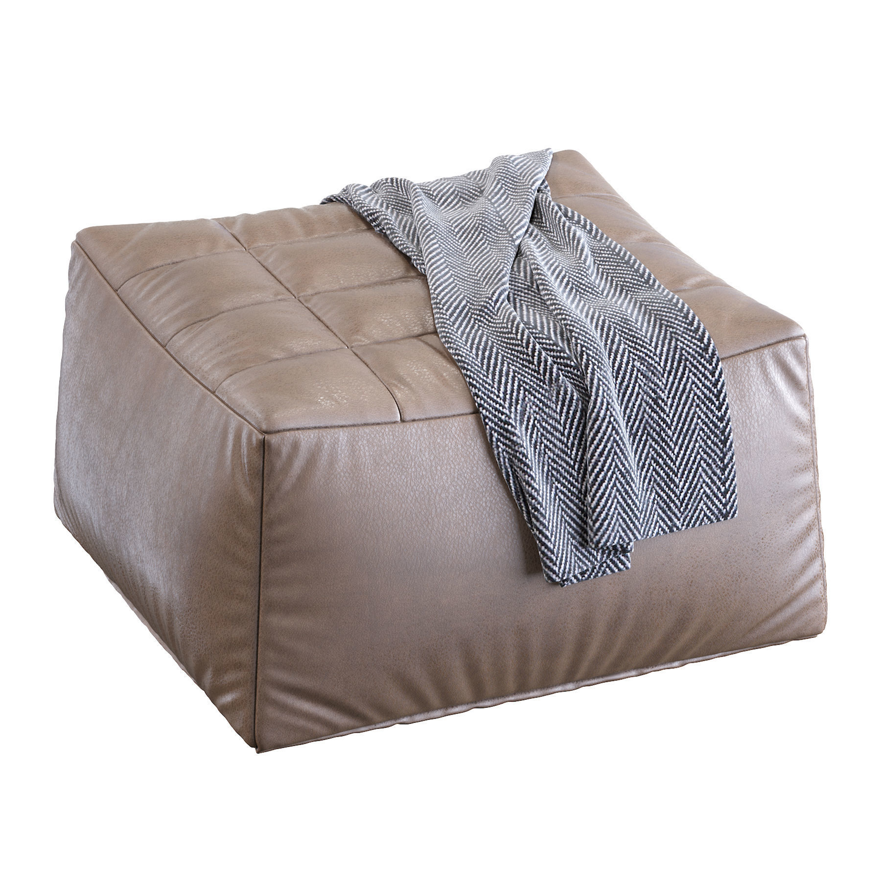 Nano Pouf 3D model_2