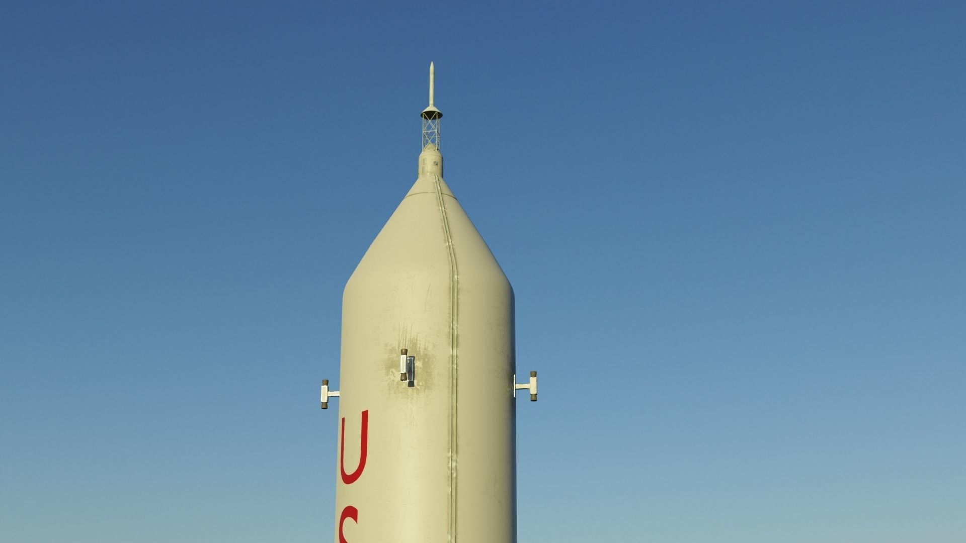 Rocket nasa Low-poly 3D model_5
