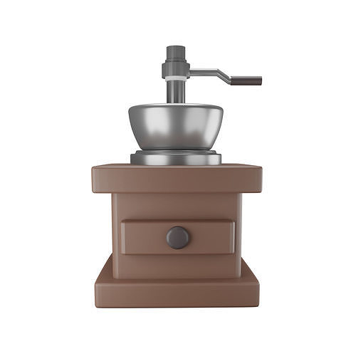 COFFEE GRINDER Low-poly 3D model