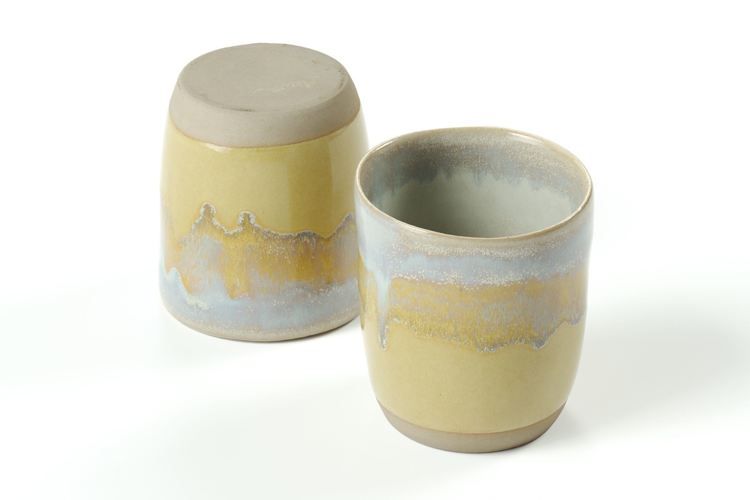 POLYPASTA - mewa cup - yellow 3D model_1