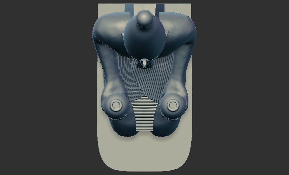 Kneeling Statue of Queen Hatshepsut 3d printable model 3D print model_7