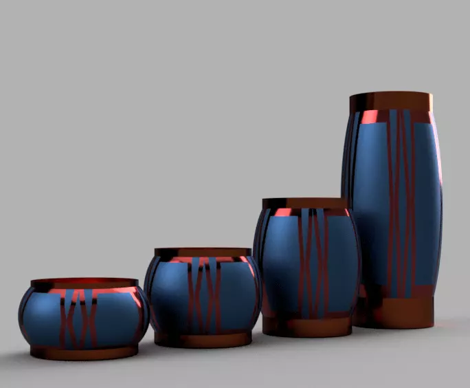 Vase 02 3D model