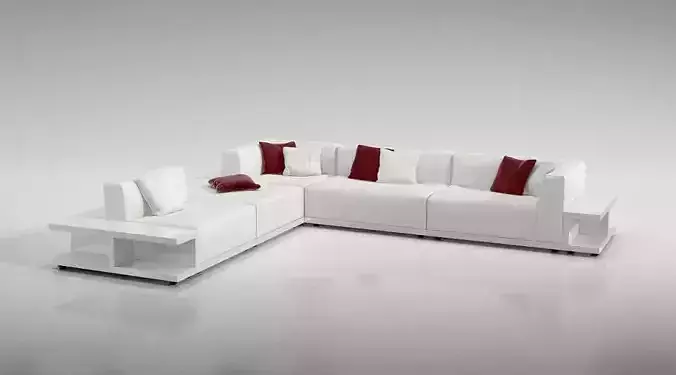 White Sectional Sofa