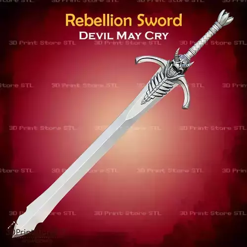 Rebellion Sword Cosplay Devil May Cry - STL File