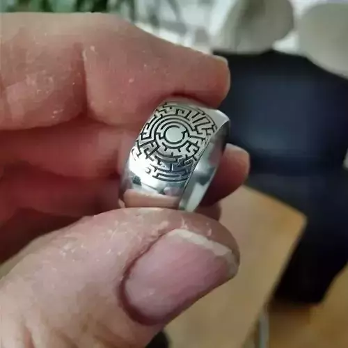Labyrinth Ring Free 3D print model