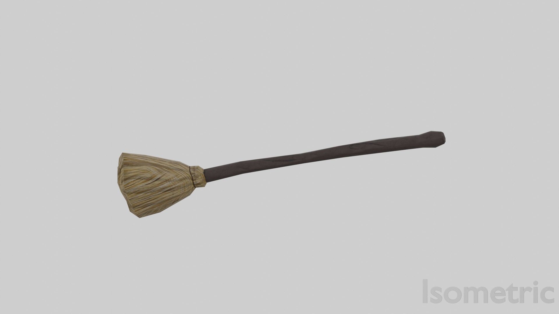 Witches broom Low-poly 3D model_26