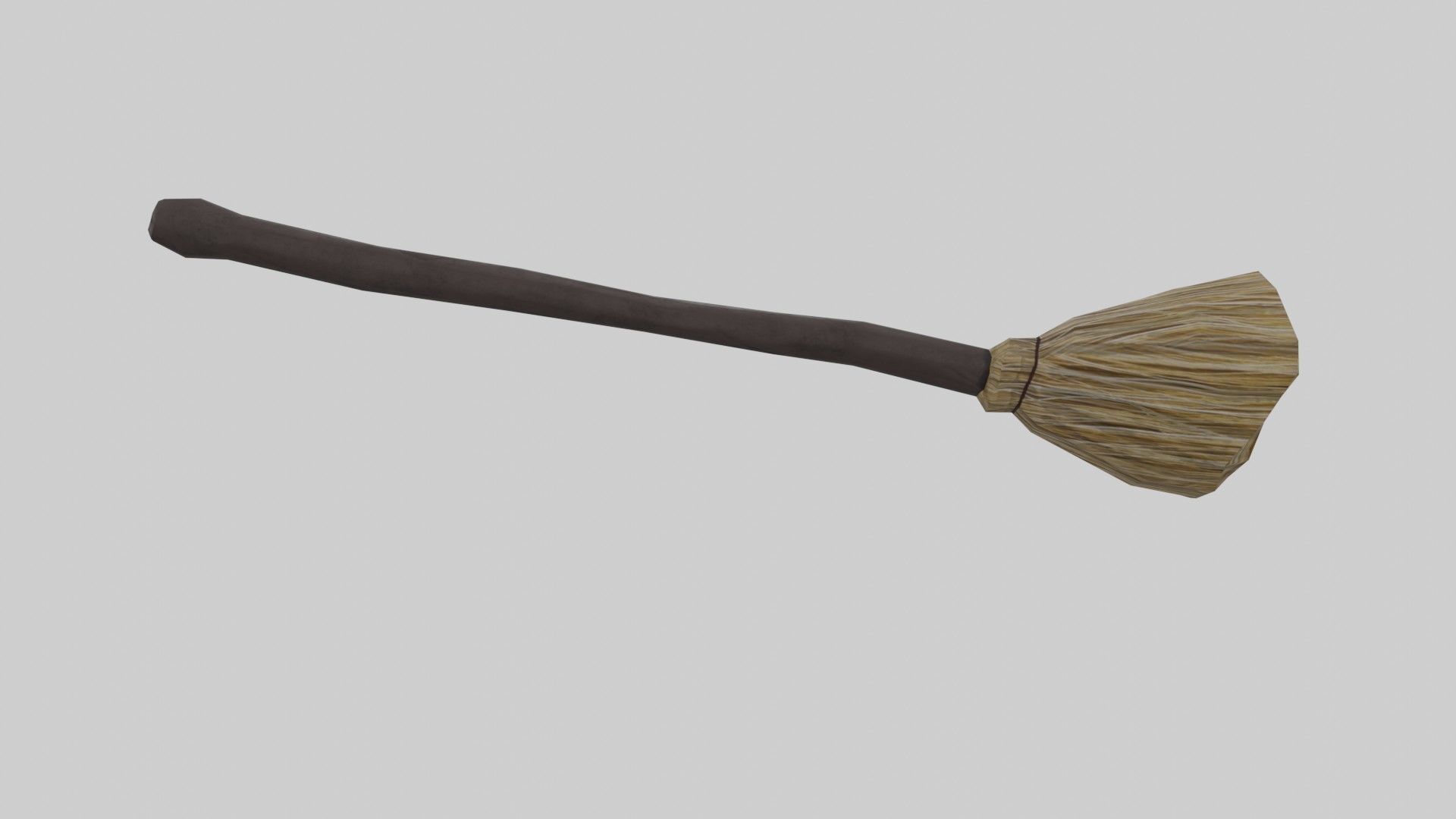 Witches broom Low-poly 3D model_14