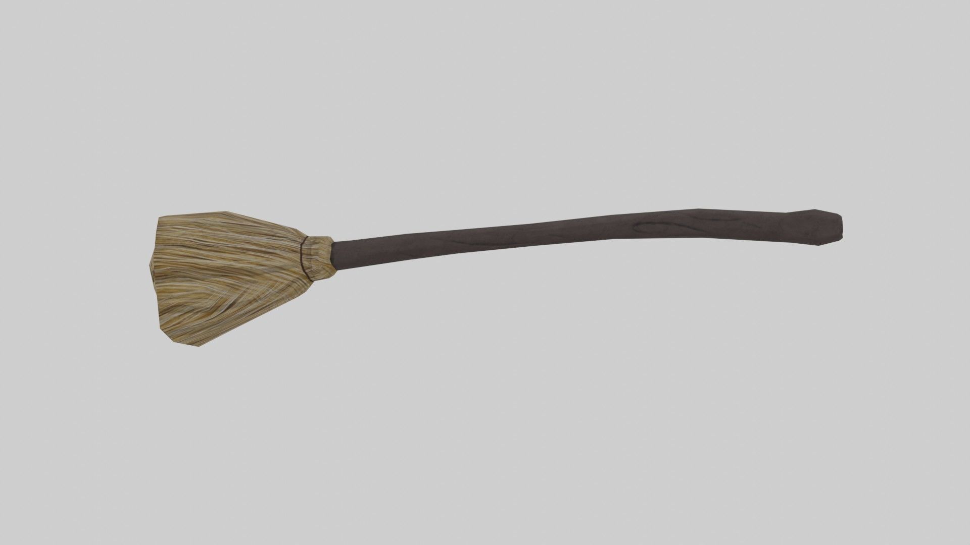 Witches broom Low-poly 3D model_28