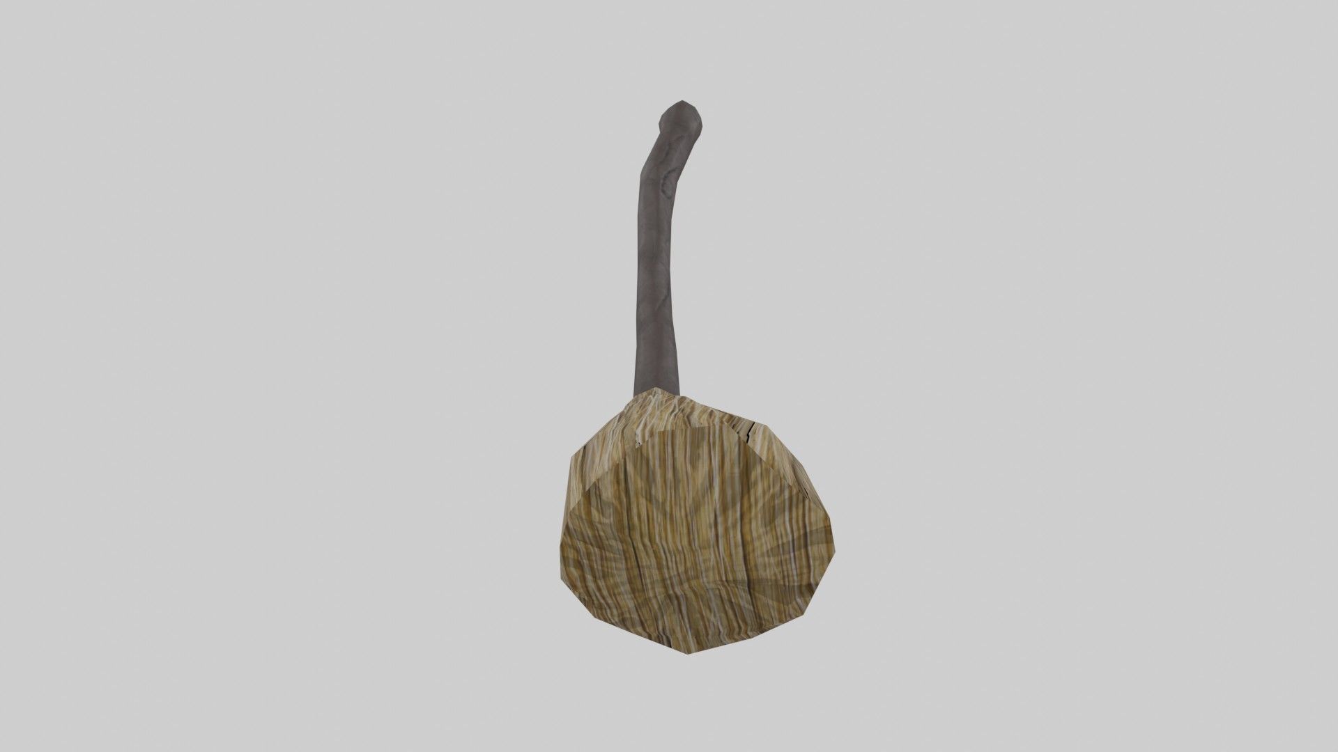 Witches broom Low-poly 3D model_8