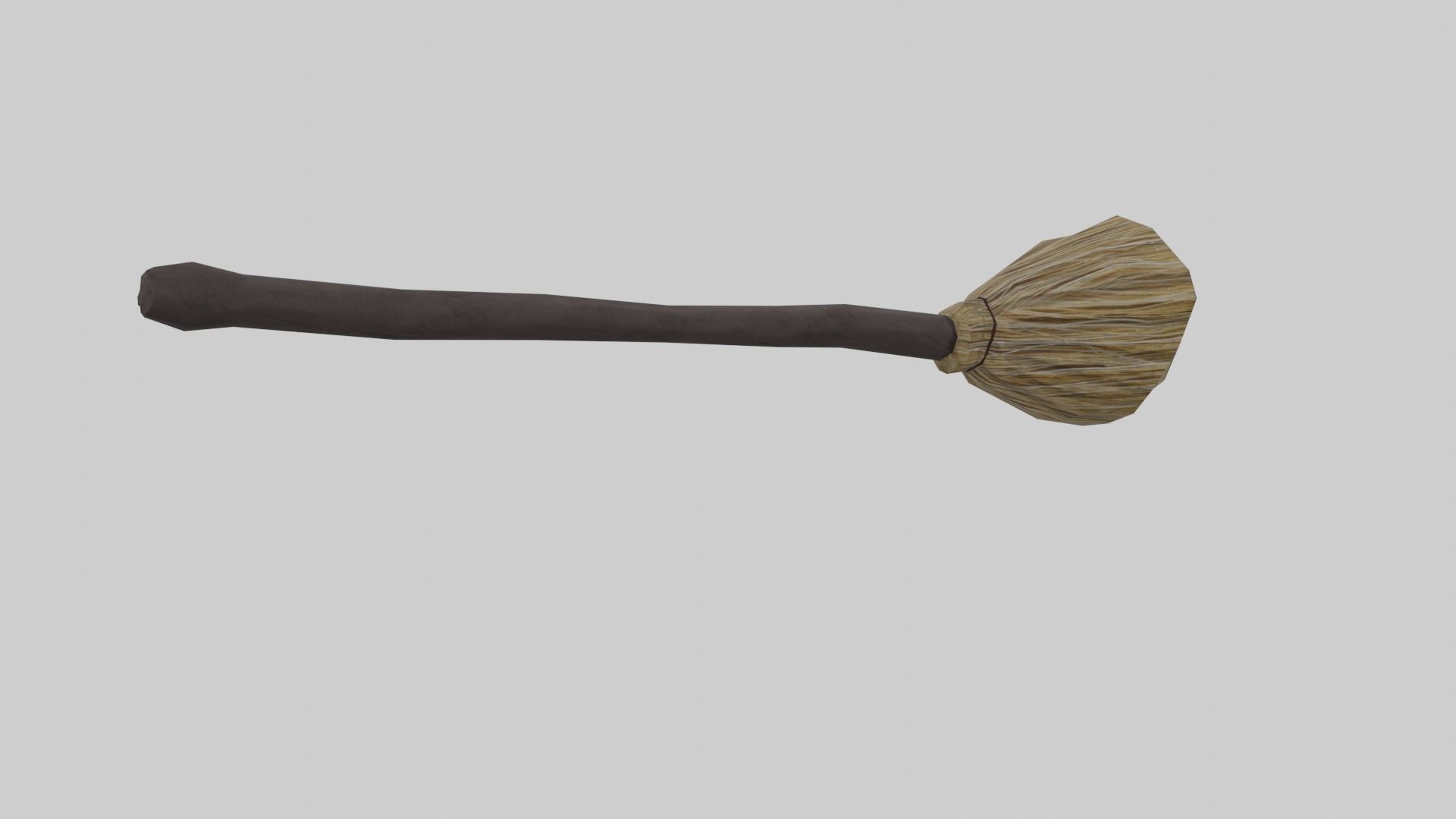 Witches broom Low-poly 3D model_16