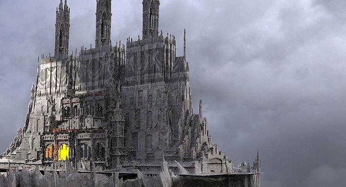 Floating Villains Evil domain  3D model