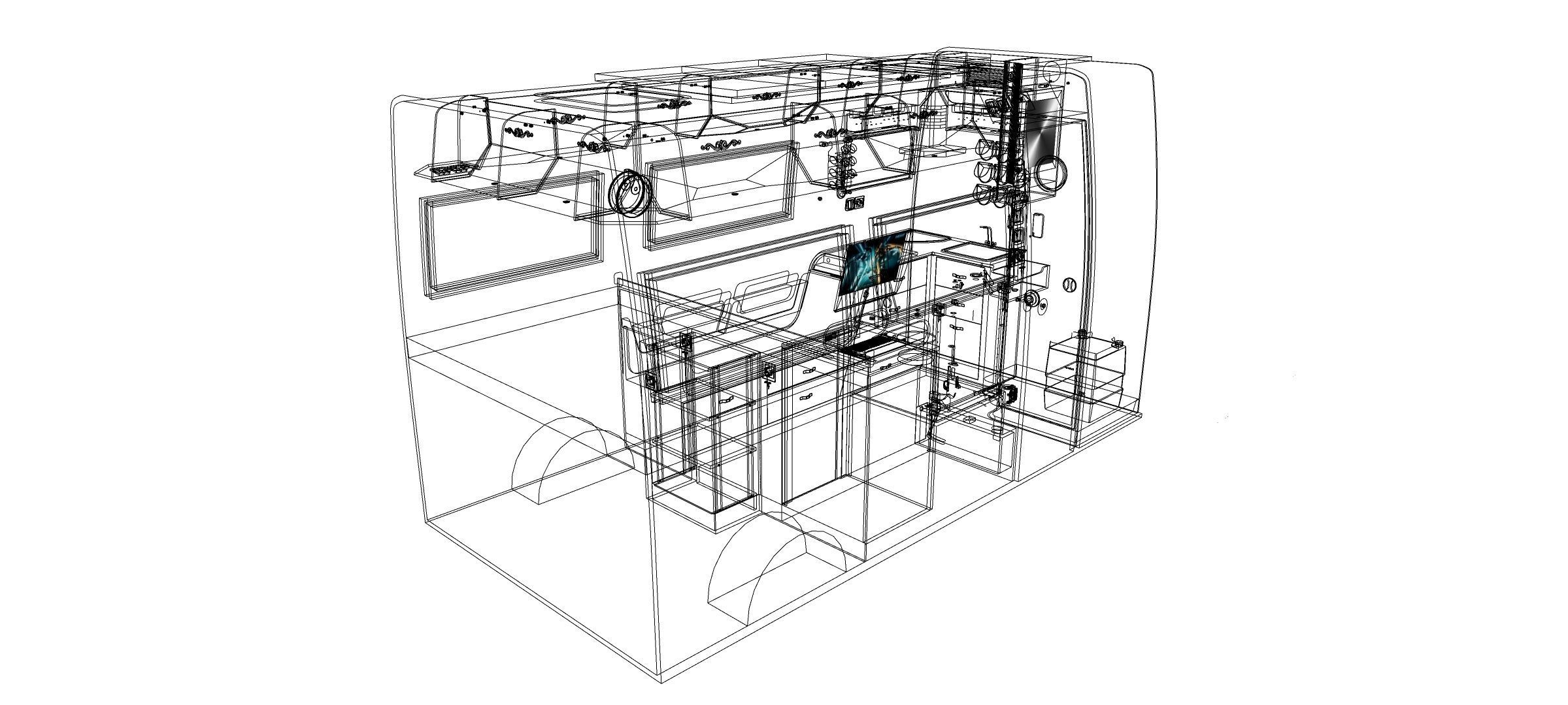 camper caravan ducato 3D model_6
