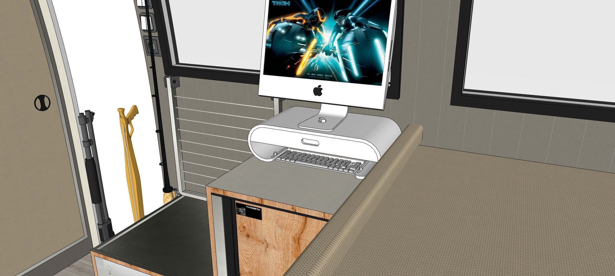 camper caravan ducato 3D model_1