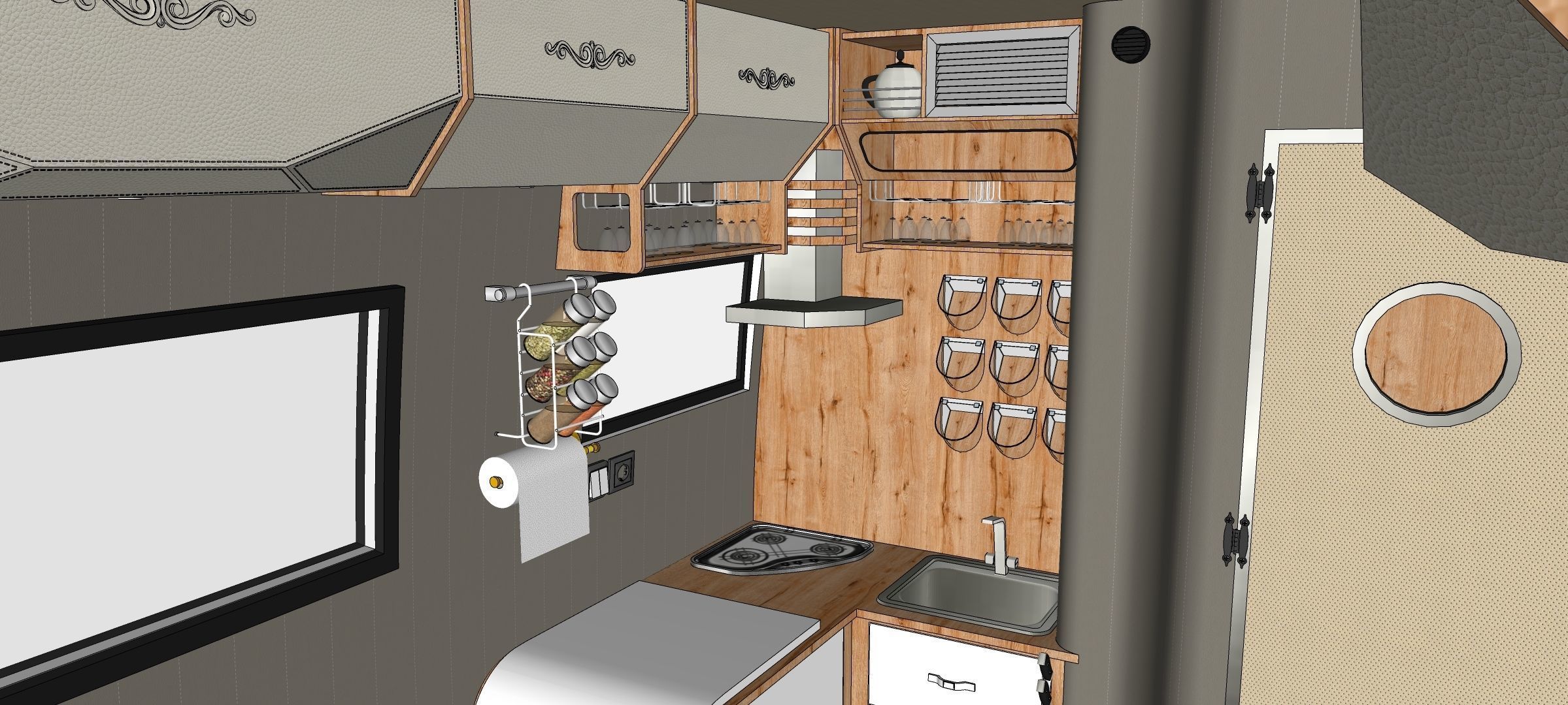 camper caravan ducato 3D model_9