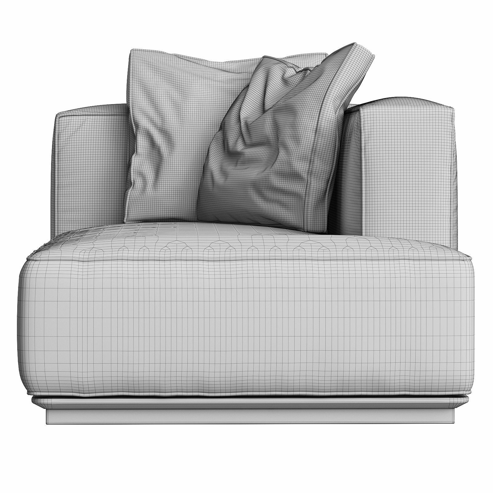 Flexform Grandemare Couch 3D model_6