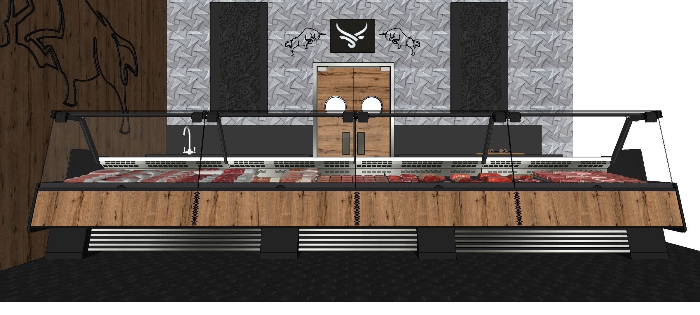 butcher shop 3D model_4