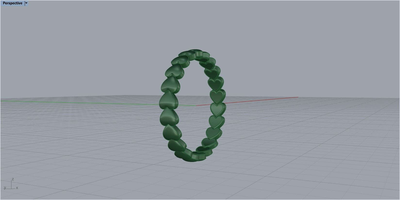 Ring SOKOLOV Heart 3D print model_17