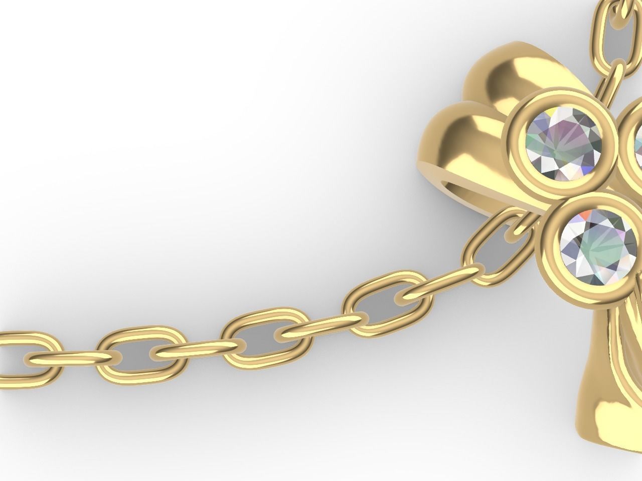 a cute dog pendant stl files verified chain stl freeee  3D print model_18