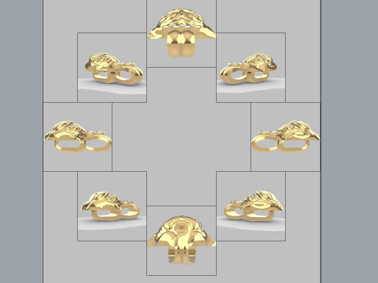 a cute dog pendant stl files verified chain stl freeee  3D print model_16