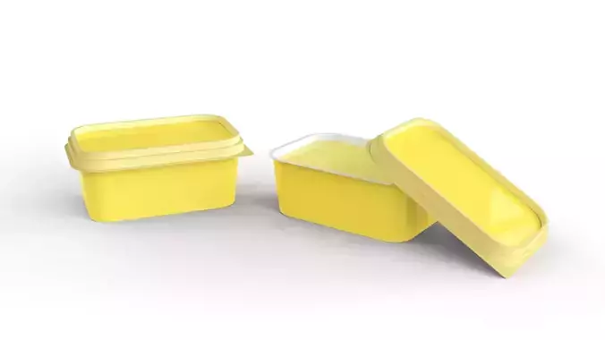 Butter Tub 3D model