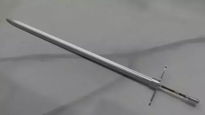 Longsword silver sword