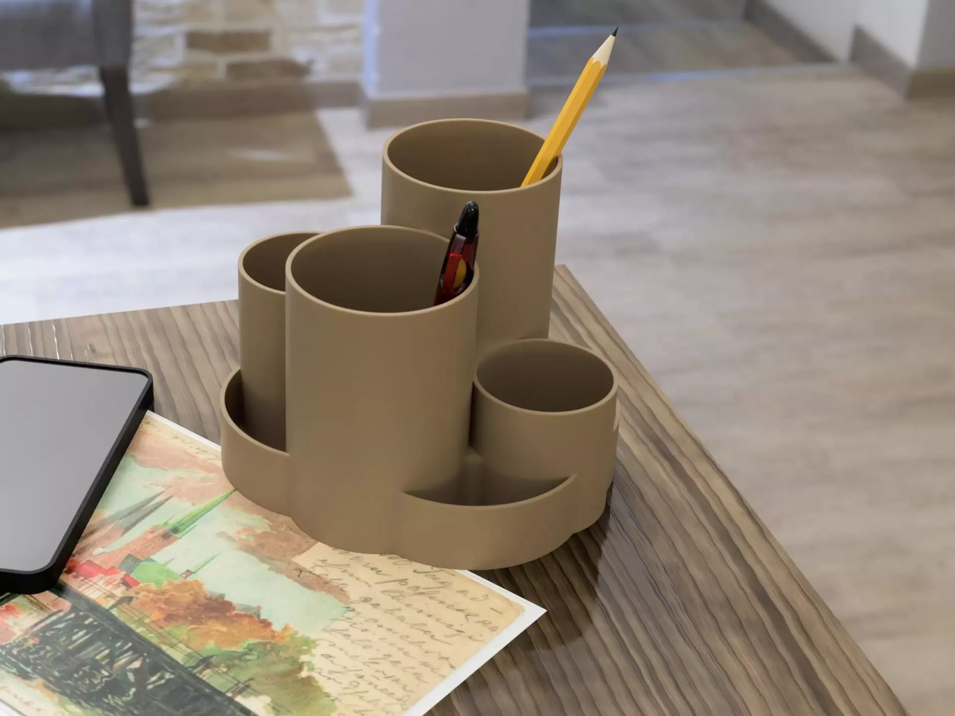 Pen holder 06 3D print model_0