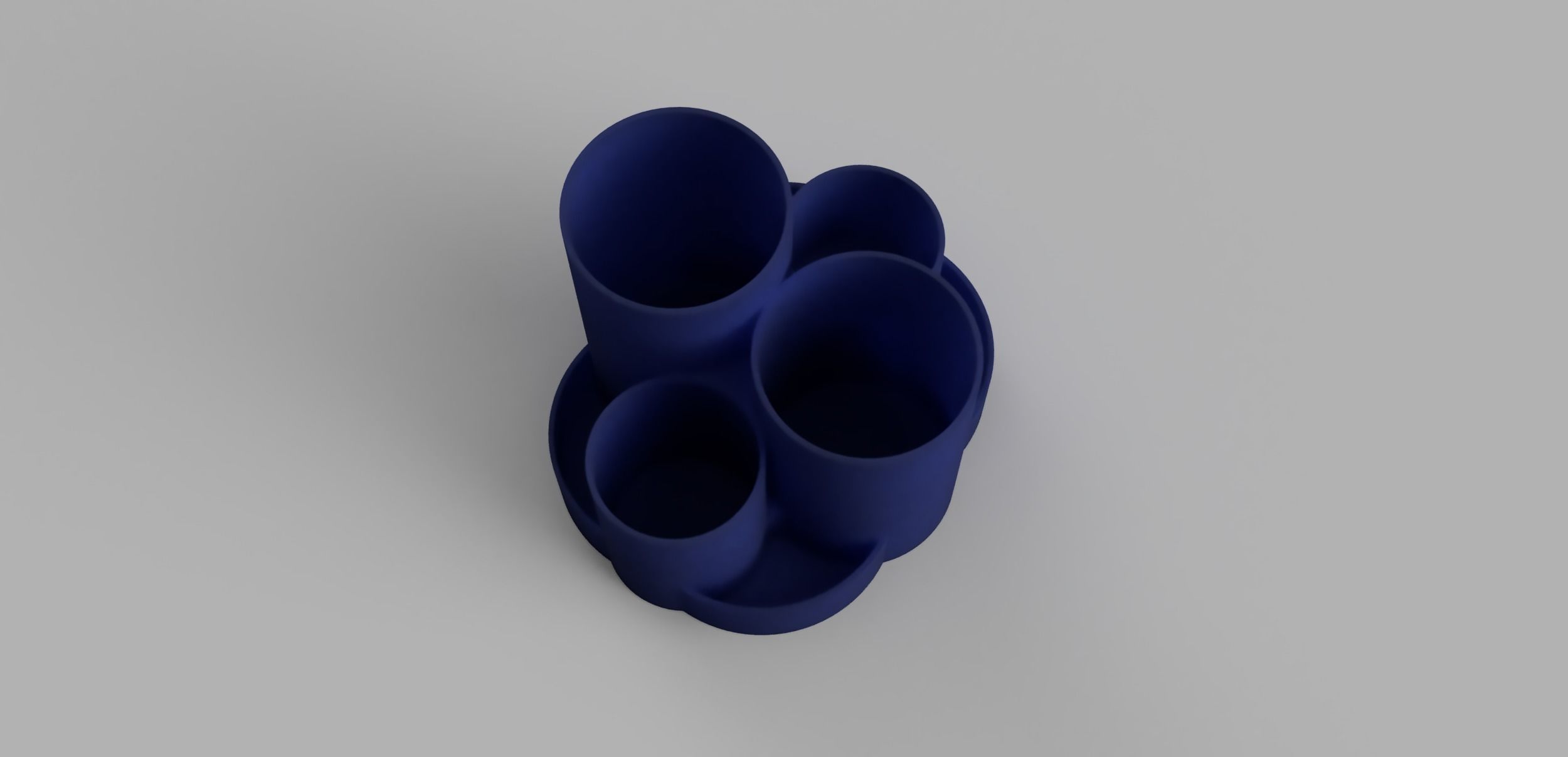 Pen holder 06 3D print model_4